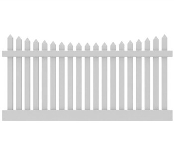 Decorative Garden Fencing,PVC Picket Fence 